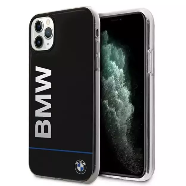Etui BMW BMHCN65PCUBBK iPhone 11 Pro Max 11 6,5  czarny/black hardcase Signature Printed Logo