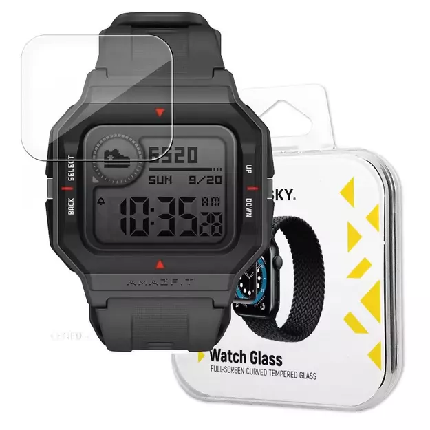 Wozinsky Watch Glass hybrid glass on Xiaomi Amazfit Neo