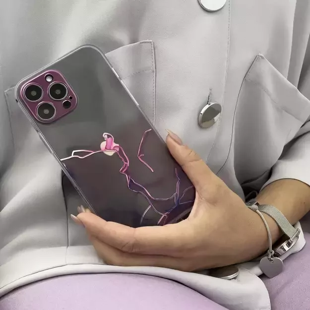 Marble Case for Xiaomi Redmi Note 11 Gel Cover Marble Pink 4