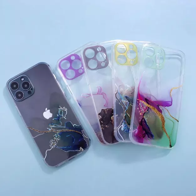 Marble Case for Xiaomi Redmi Note 11 Gel Cover Marble Pink 10