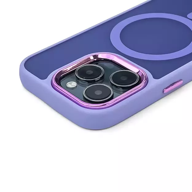 Magnetic Collection MagSafe iPhone 16 Pro Max Case - Purple 2