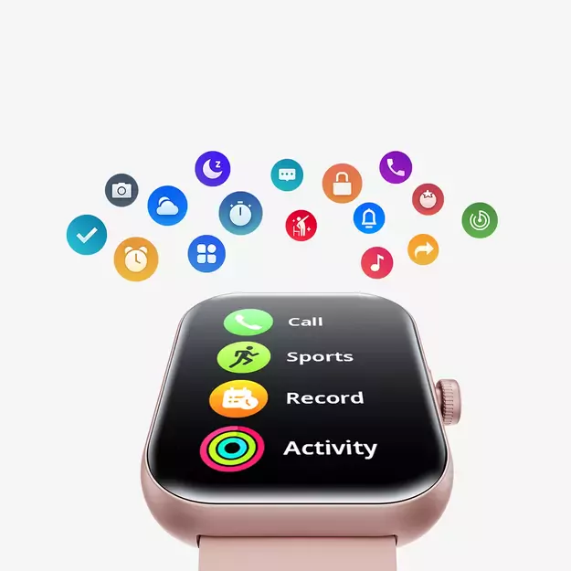 Joyroom Fit-Life JR-FT5 Plus Smartwatch with Call Answering Function - Pink 28
