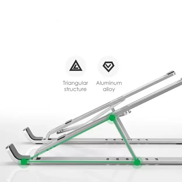 Tech-Protect Alustand Universal Laptop Stand - Dark Gray 20
