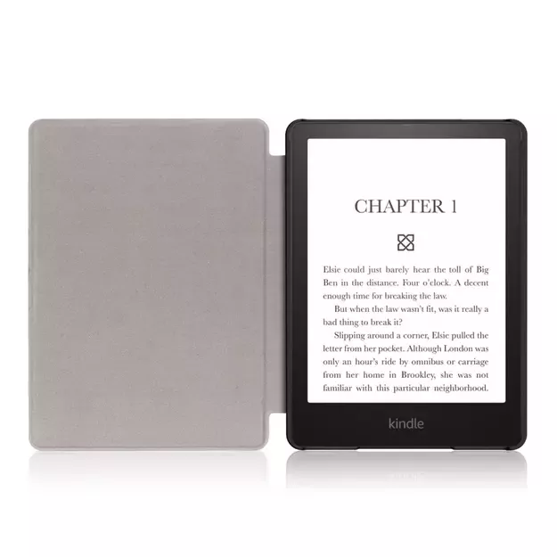 Tech-Protect SmartCase for Kindle Paperwhite V / 5 / Signature Edition - Blue with Sakura Flowers 7