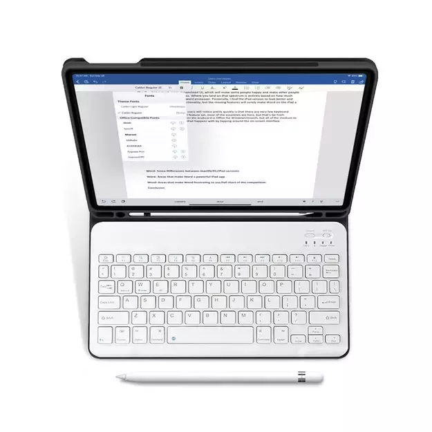 Tech-Protect SC Pen + Keyboard Case with Keyboard for iPad Air 10.9&quot  2020-2022 / 11&quot  2024 - Black 6