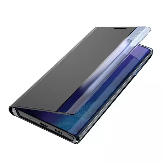 Sleep Case Bookcase Type Case with Smart Window for Samsung Galaxy A22 4G blue 12