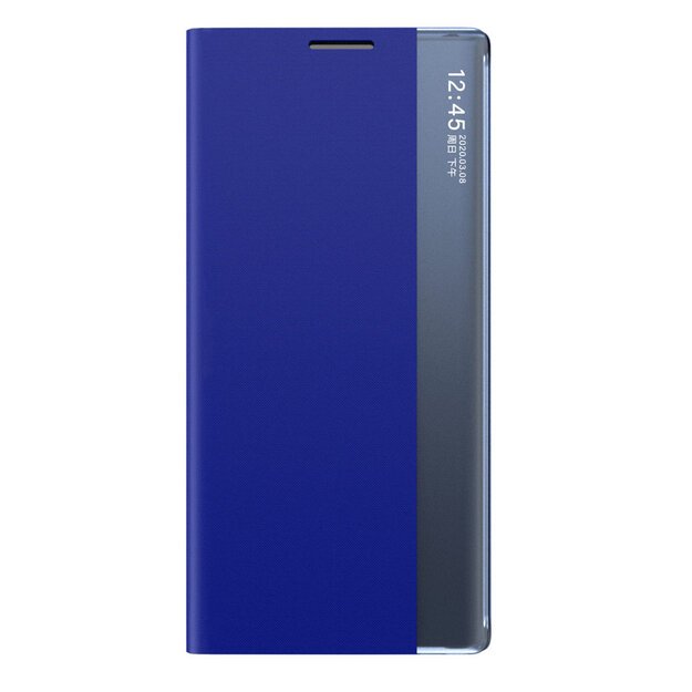 Sleep Case Bookcase Type Case with Smart Window for Samsung Galaxy A22 4G blue 1