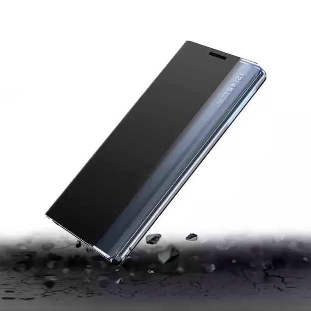 Sleep Case Bookcase Type Case with Smart Window for Samsung Galaxy A22 4G blue 16