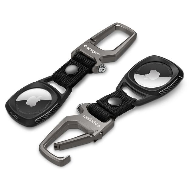 Spigen Rugged Armor Case for Apple AirTag - Matte Black 25