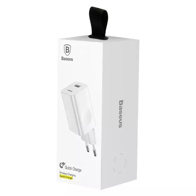 Baseus Charging Quick Charger CCALL-BX02 USB-A 24W QC 3.0 Network Charger - White 8