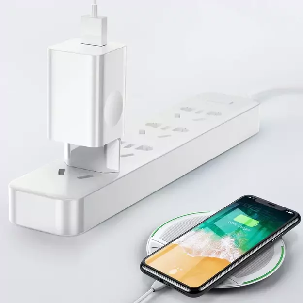 Baseus Charging Quick Charger CCALL-BX02 USB-A 24W QC 3.0 Network Charger - White 11