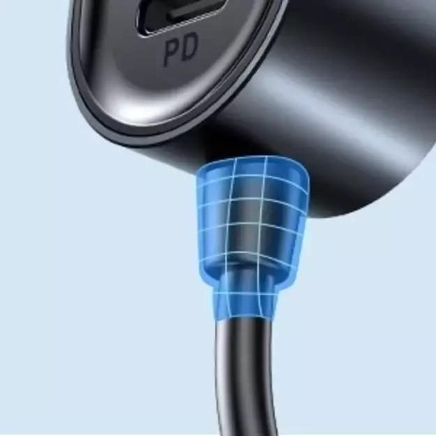 Joyroom car charger 2xPD + 2xQC3.0 72W 1.5m black (JR-CL05) 14