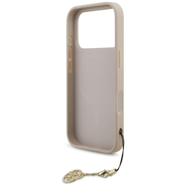 Guess 4G Charms Collection MagSafe Case for iPhone 17 Pro - Pink 5