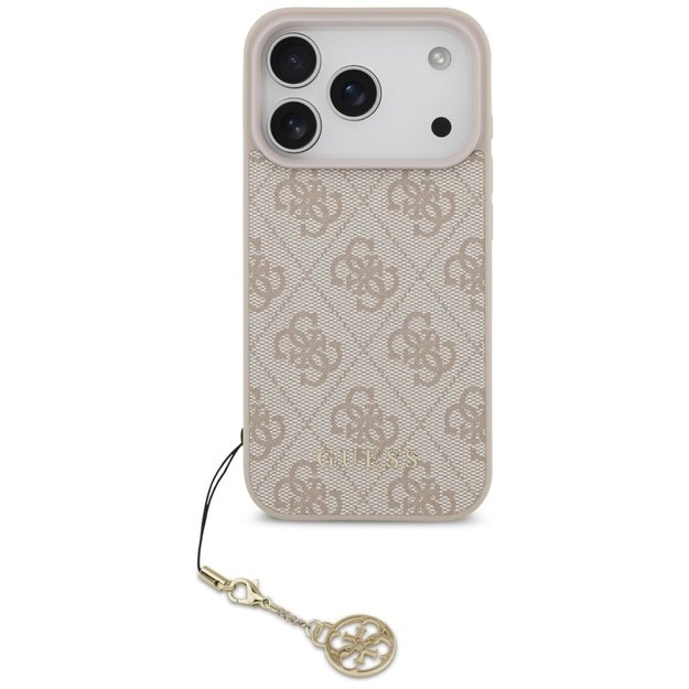 Guess 4G Charms Collection MagSafe Case for iPhone 17 Pro - Pink 1