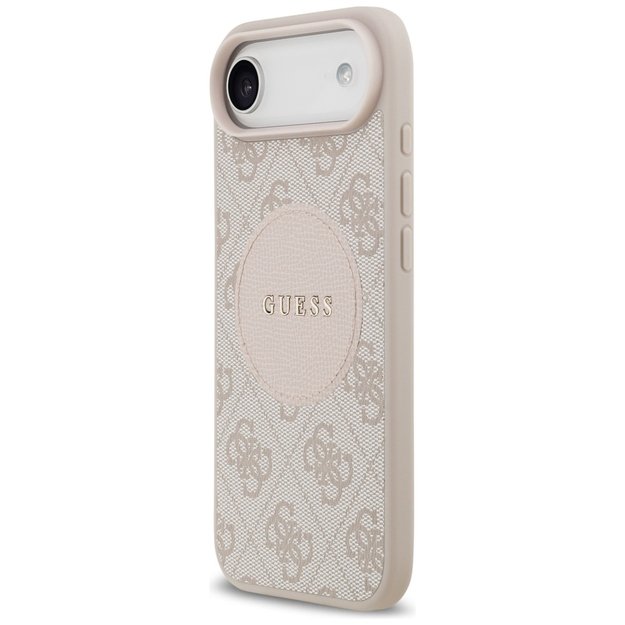 Guess 4G Circle Classic Logo MagSafe case for iPhone Air - pink 1