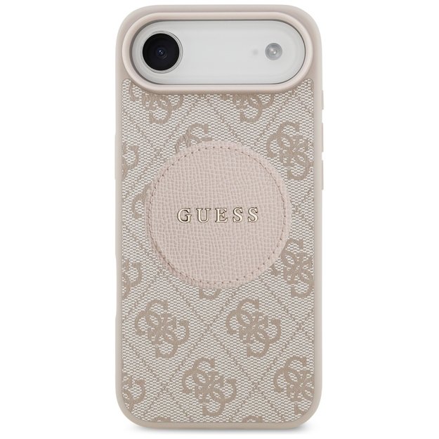 Guess 4G Circle Classic Logo MagSafe case for iPhone Air - pink 2
