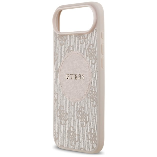 Guess 4G Circle Classic Logo MagSafe case for iPhone Air - pink 5