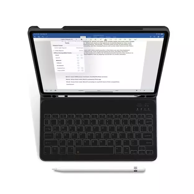 Tech-Protect SC Pen + Keyboard Case with Keyboard for iPad 10.9&quot  2022 - Black 1
