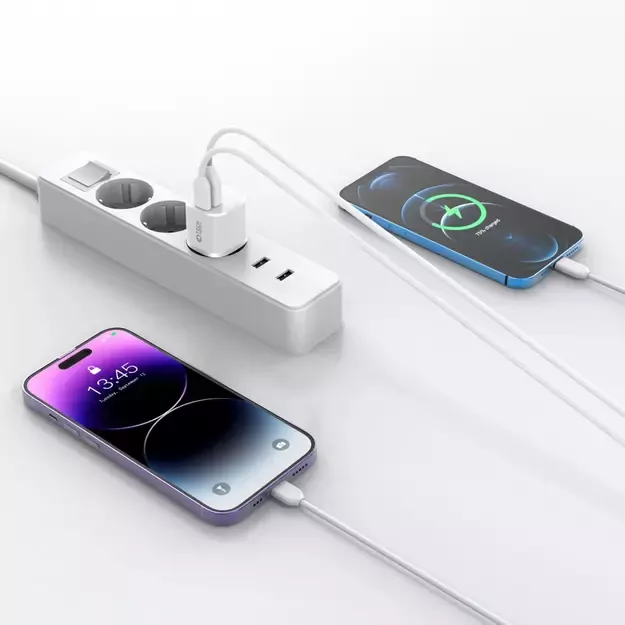 Tech-Protect C20W charger mini USB-C PD 20W / USB-A QC 3.0 - black 9