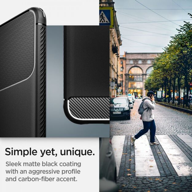 Spigen Rugged Armor Case for Samsung Galaxy S22 - Matte Black 8