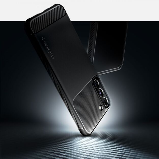 Spigen Rugged Armor Case for Samsung Galaxy S22 - Matte Black 6