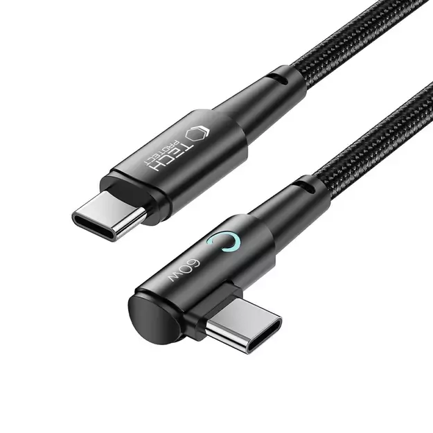 Tech-Protect UltraBoost L USB-C / USB-C 60W 6A Cable 1m - Gray 7