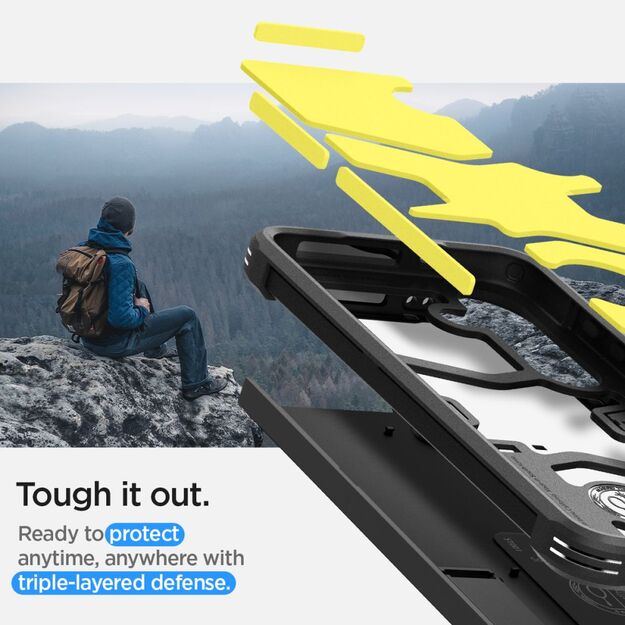 Spigen Tough Armor Case for Samsung Galaxy S24 - Black 8