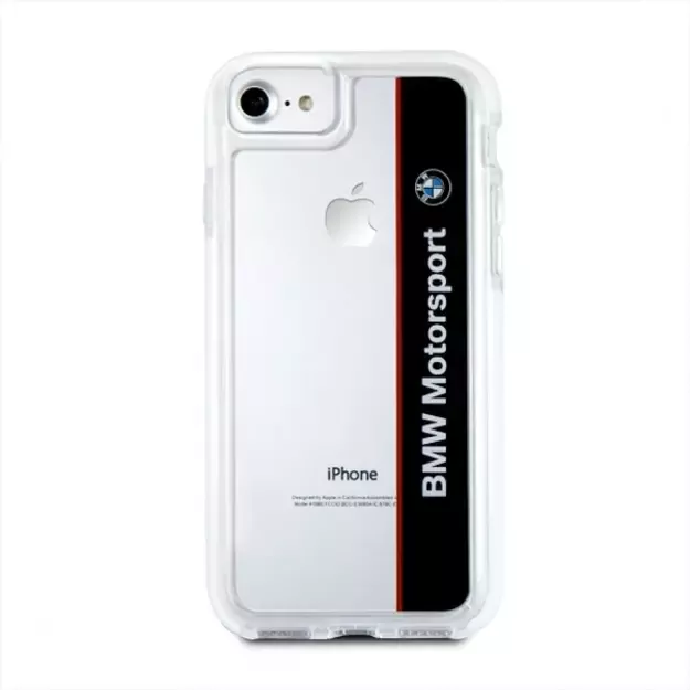 Etui hardcase BMW BMHCP7SPVNA iPhone 7 /8/SE 2020 /  SE 2022 transparent navy SHOCKPROOF 1