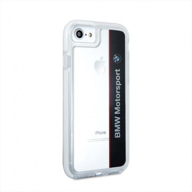 Etui hardcase BMW BMHCP7SPVNA iPhone 7 /8/SE 2020 /  SE 2022 transparent navy SHOCKPROOF 6