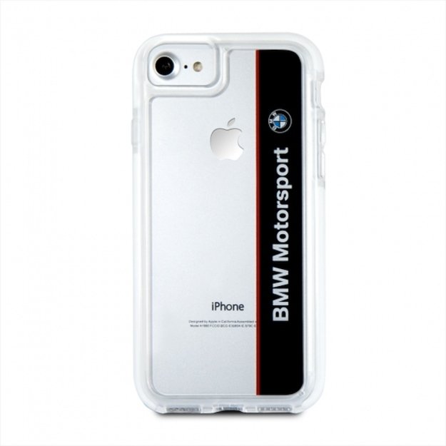Etui hardcase BMW BMHCP7SPVNA iPhone 7 /8/SE 2020 /  SE 2022 transparent navy SHOCKPROOF 5