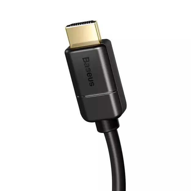 Baseus Cable HDMI 2.0 4K 60 Hz 3D HDR 18 Gbps 3 m black (CAKGQ-C01) 3