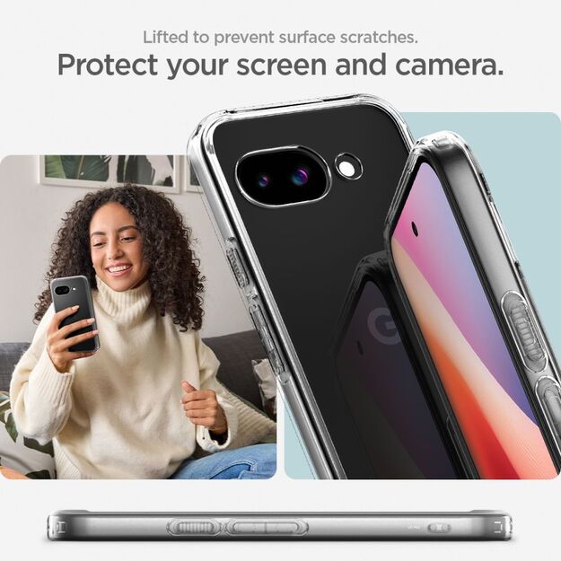Spigen Ultra Hybrid Case for Google Pixel 9A - Clear 12
