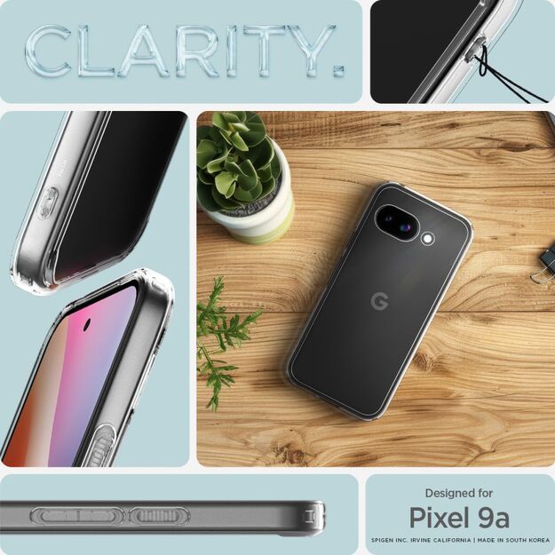 Spigen Ultra Hybrid Case for Google Pixel 9A - Clear 8
