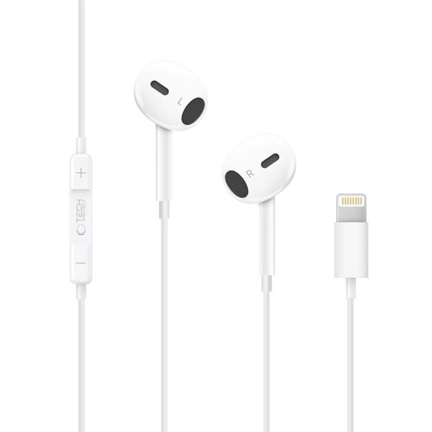 Tech-Protect Ultraboost Core G2 Lightning Headphones - White 1