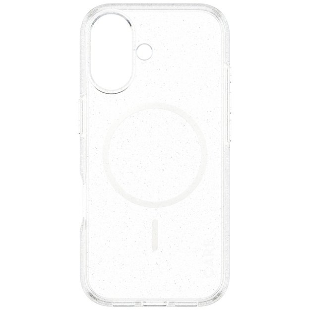 CARE by PanzerGlass Flagship Urban Explorer Case w. White MagSafe for iPhone 17 - Clear Glitter 2