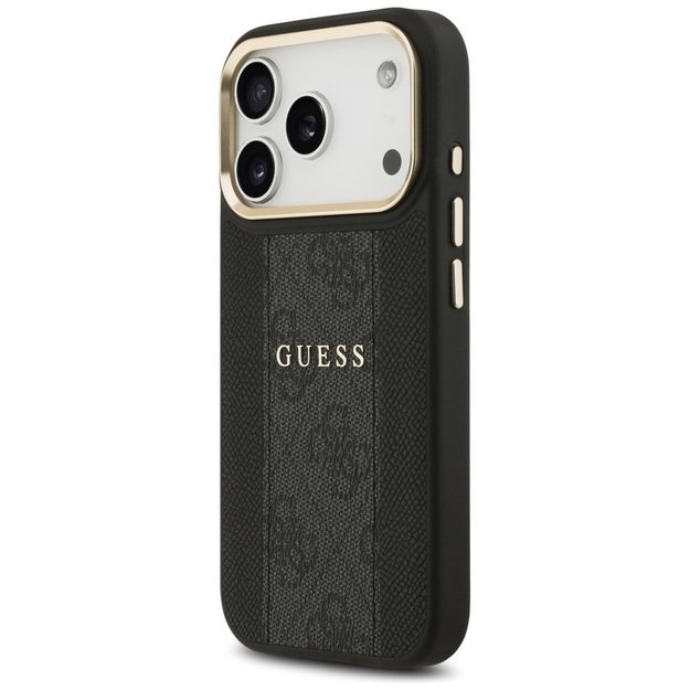 Guess 4G Stripe MagSafe case for iPhone 17 Pro - black 1