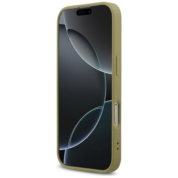 Guess Fixed Glitter Big 4G case for iPhone 17 - gold 4
