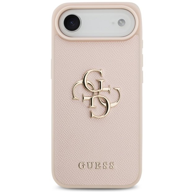 Guess Grained Big 4G &amp  Classic Logo iPhone Air Case - Pink 2