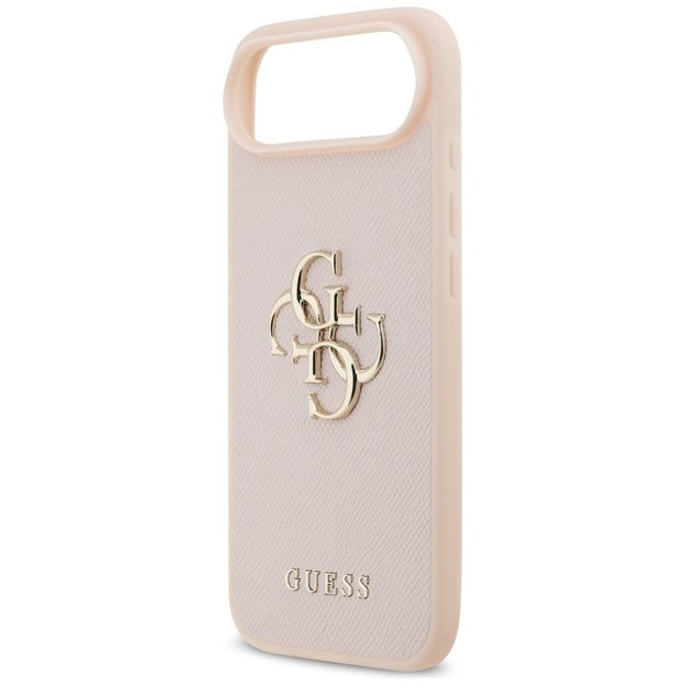 Guess Grained Big 4G &amp  Classic Logo iPhone Air Case - Pink 5