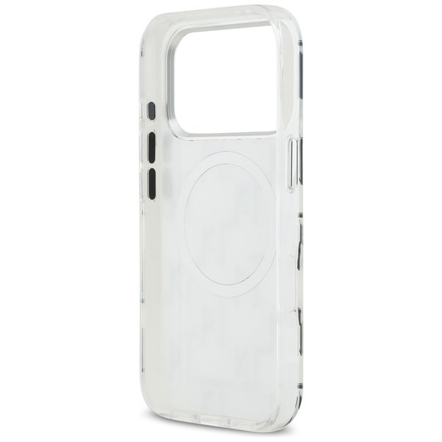 Karl Lagerfeld IML KL Monogram MagSafe Case for iPhone 17 Pro - White 6