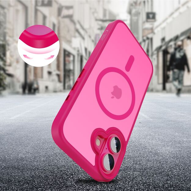 Tech-Protect MagMat MagSafe Case for iPhone 16 - Pink 3