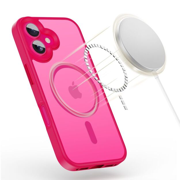 Tech-Protect MagMat MagSafe Case for iPhone 16 - Pink 2
