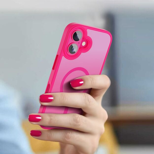 Tech-Protect MagMat MagSafe Case for iPhone 16 - Pink 4
