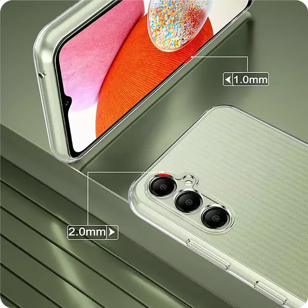 Tech-Protect FlexAir+ Case for Xiaomi Redmi 13C / Poco C65 - Transparent 7