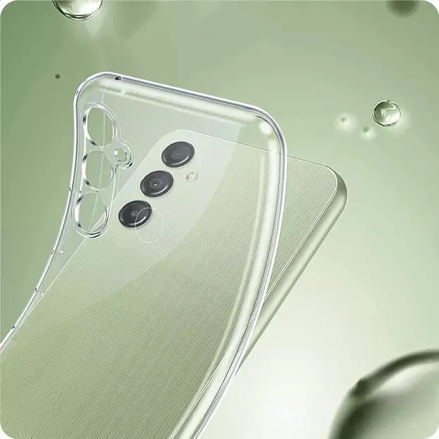 Tech-Protect FlexAir Case for Samsung Galaxy M15 5G - Transparent 1