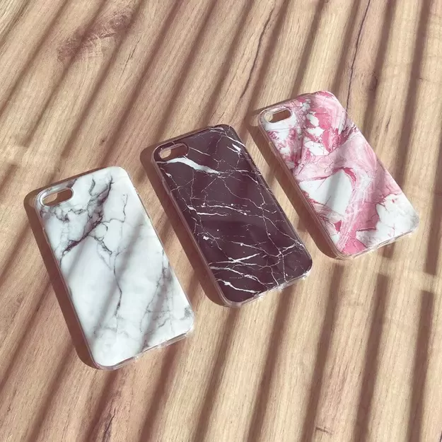 Wozinsky Marble TPU case cover for Xiaomi Mi Note 10 Lite black 1