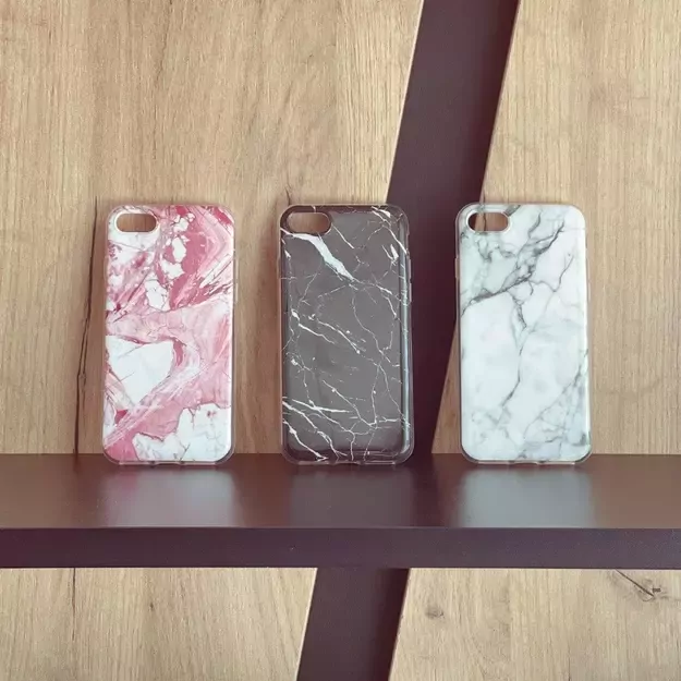 Wozinsky Marble TPU case cover for Xiaomi Mi Note 10 Lite black 6