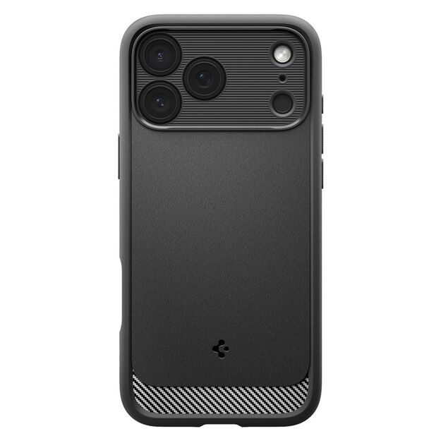 Spigen Rugged Armor Mag MagSafe Case for iPhone 17 Pro Mat - Matte Black 4