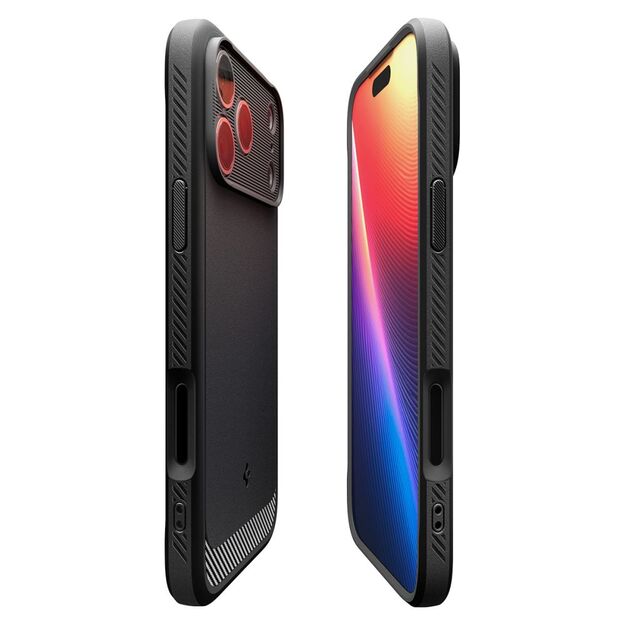 Spigen Rugged Armor Mag MagSafe Case for iPhone 17 Pro Mat - Matte Black 8