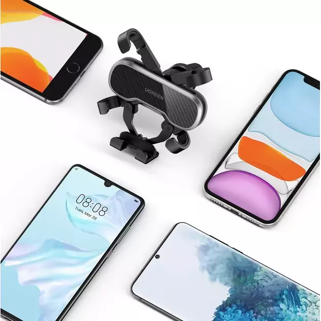 Ugreen gravity car phone holder black (80871) 5